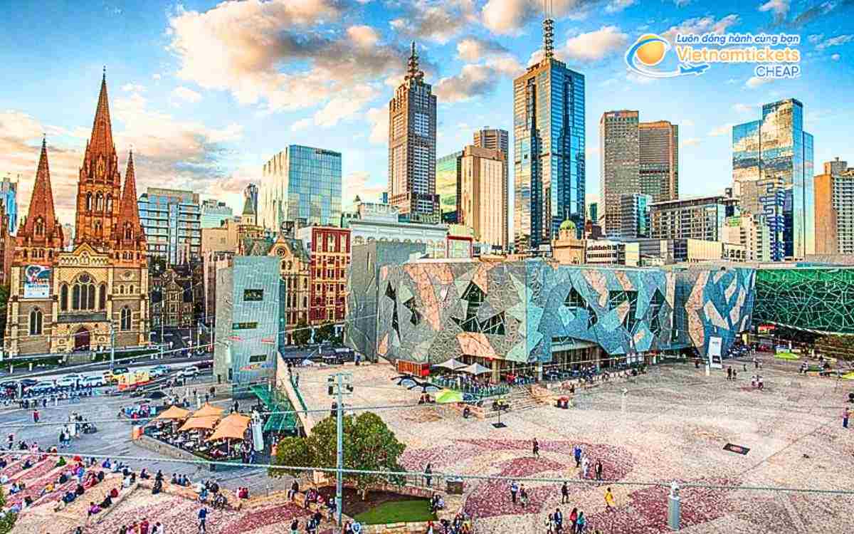 Quảng trường Federation Square – Biểu tượng của Melbourne